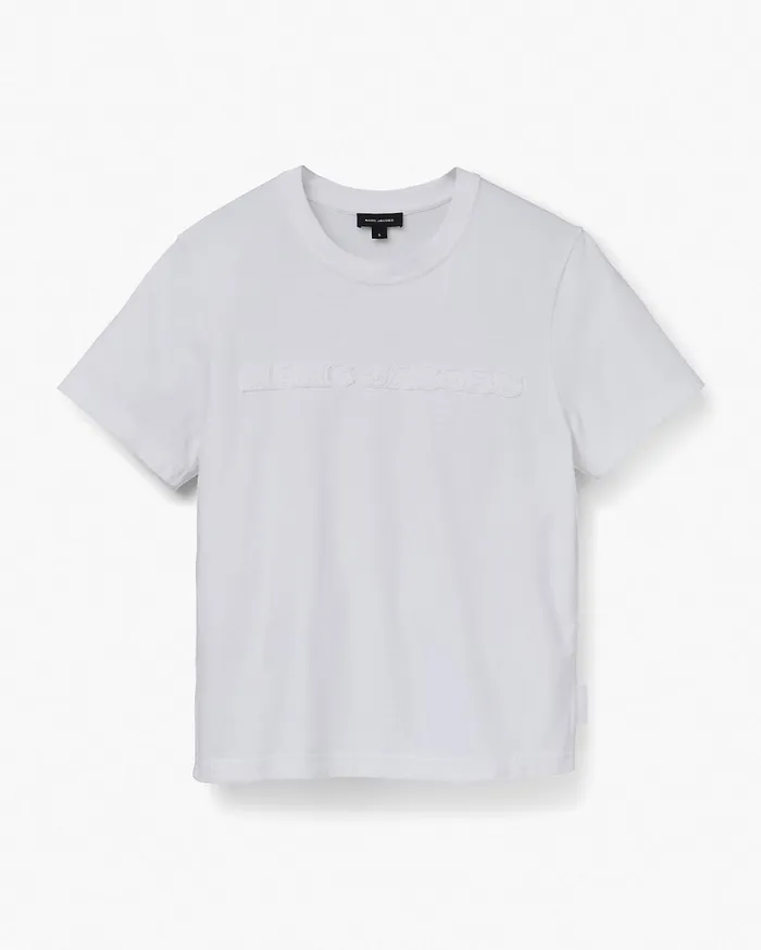Marc Jacobs Tops Women The Logo Baby Tee White