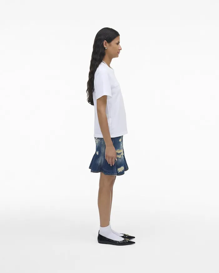 Marc Jacobs Tops Women The Logo Baby Tee White