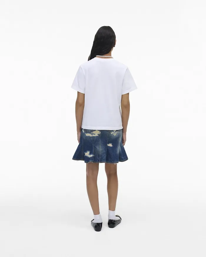 Marc Jacobs Tops Women The Logo Baby Tee White
