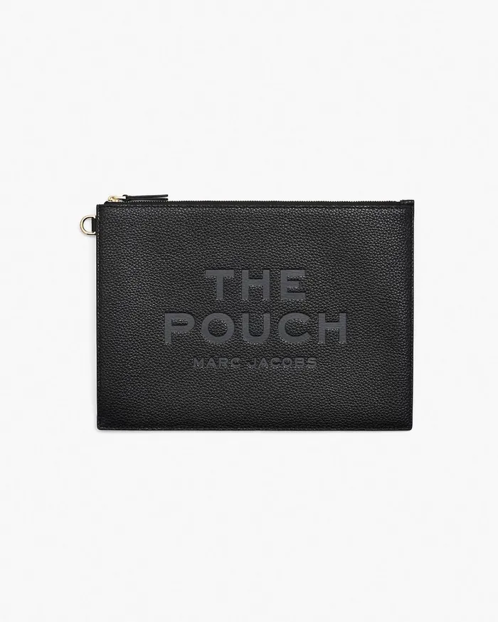 Marc Jacobs Wristlets Women The Leather Large Pouch Black