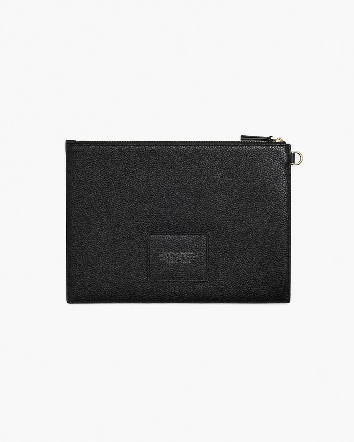 Marc Jacobs Wristlets Women The Leather Large Pouch Black