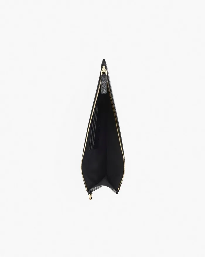 Marc Jacobs Wristlets Women The Leather Large Pouch Black
