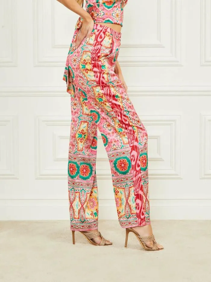 Marciano Babylon Pant Babylon Blanket Print Women Bottoms Marciano Babylon Pant Babylon Blanket Print Women Bottoms