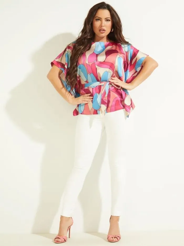Marciano Baja Beach Kimono Bold Bloom Women Tops And Sweaters Marciano Baja Beach Kimono Bold Bloom Women Tops And Sweaters