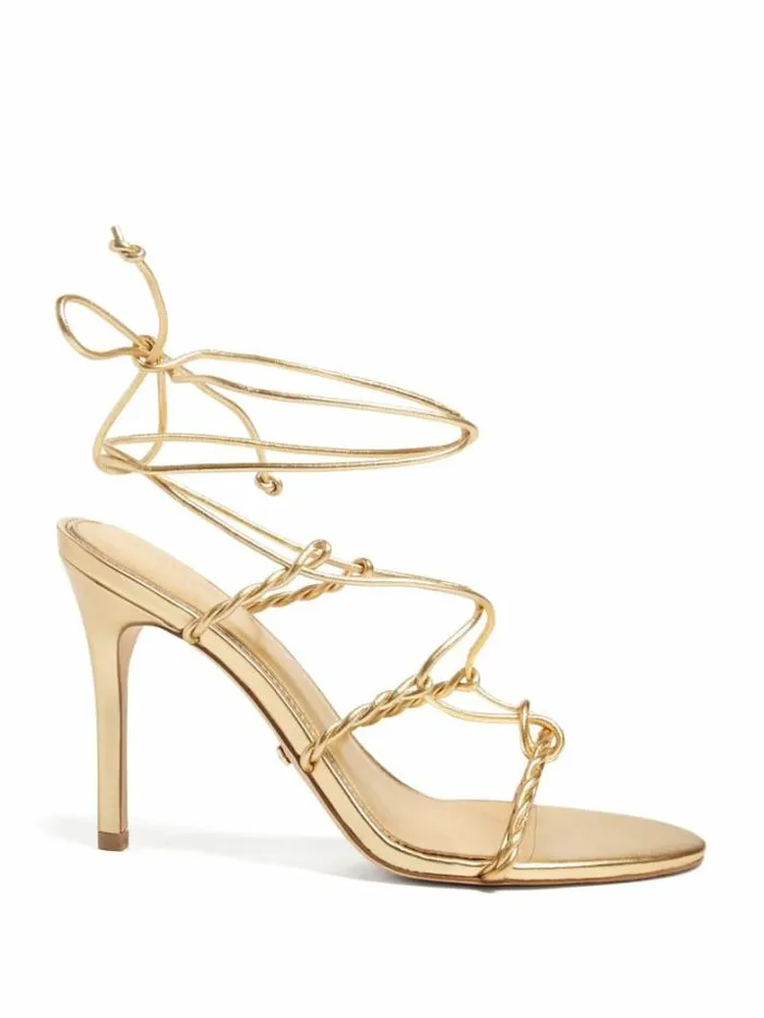Marciano Bea Strappy Sandal Gld1 Gold Women Shoes Marciano Bea Strappy Sandal Gld1 Gold Women Shoes