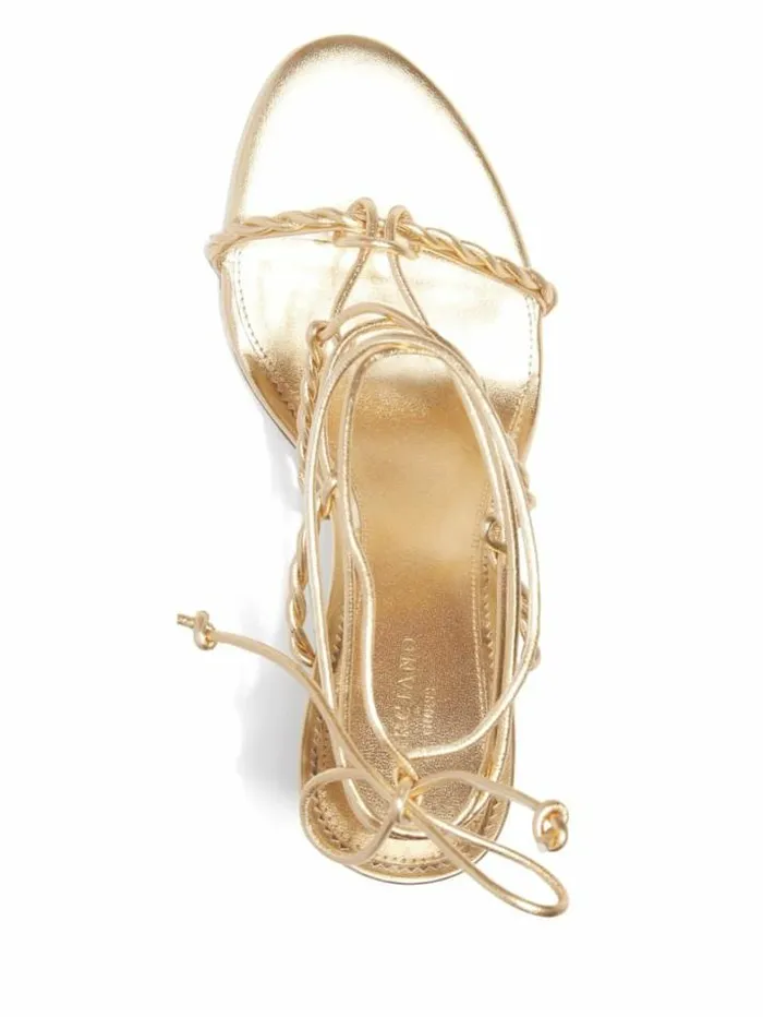 Marciano Bea Strappy Sandal Gld1 Gold Women Shoes Marciano Bea Strappy Sandal Gld1 Gold Women Shoes