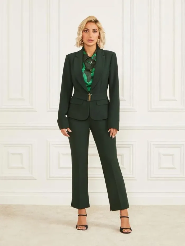 Marciano Braxton Pant Chenille Green Women Bottoms Marciano Braxton Pant Chenille Green Women Bottoms