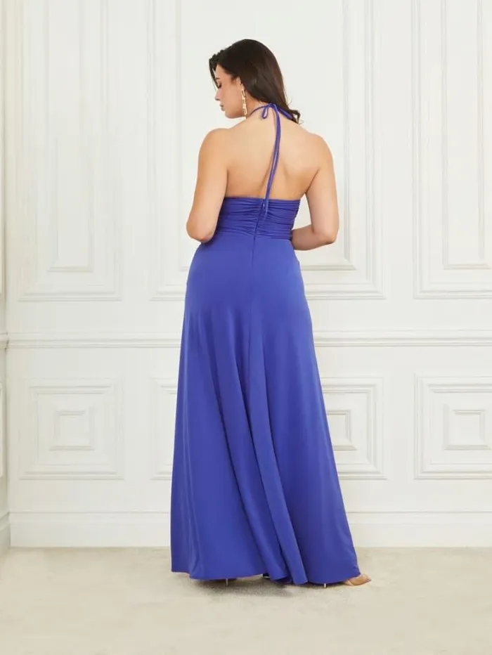 Marciano Frida Draped Jumpsuit Jewel Blue Women Dresses