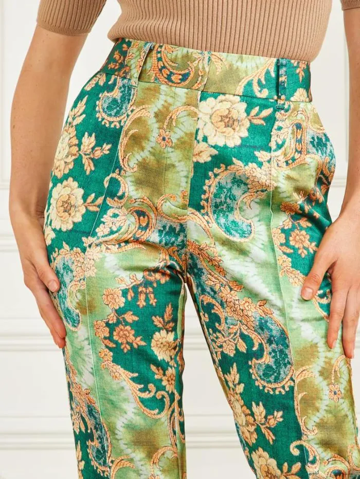 Marciano Gloria Chino Pant Heirloom Print Women Bottoms Marciano Gloria Chino Pant Heirloom Print Women Bottoms