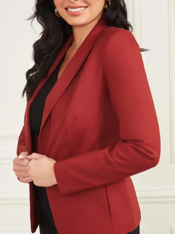 Marciano Hollywood Blazer Dark Jam Red Women Jackets Marciano Hollywood Blazer Dark Jam Red Women Jackets