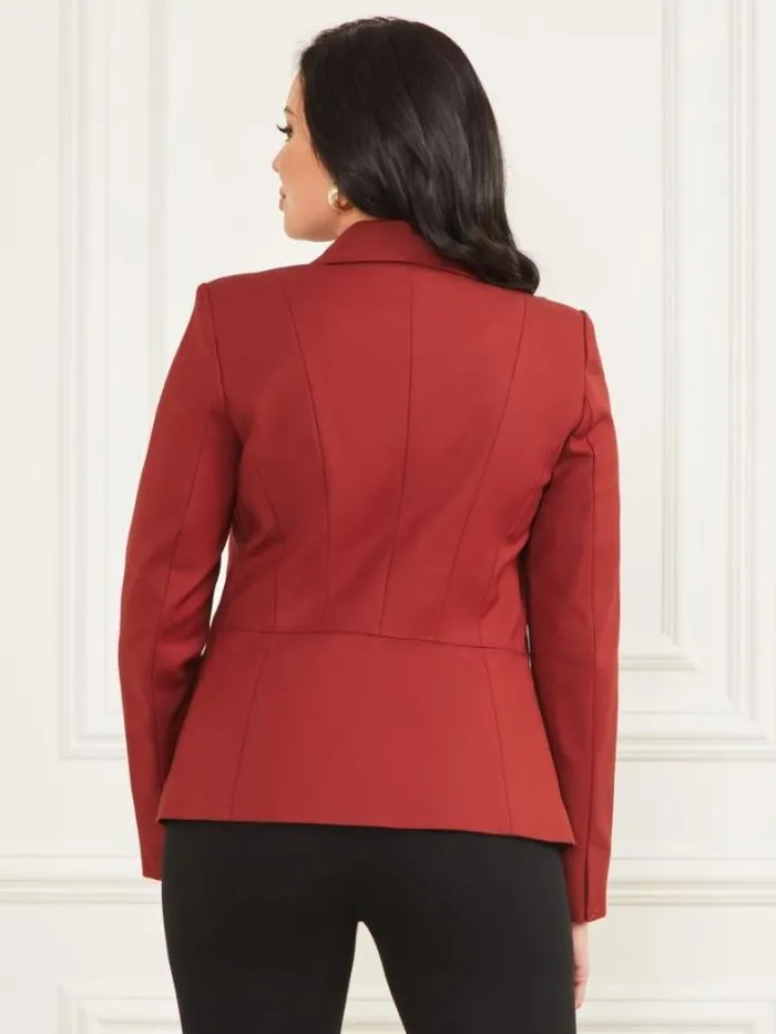 Marciano Hollywood Blazer Dark Jam Red Women Jackets Marciano Hollywood Blazer Dark Jam Red Women Jackets