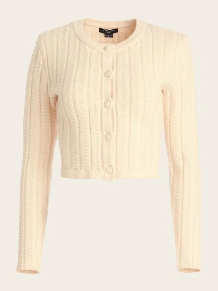 Marciano Hope Sweater Cardigan Clear Pink Women Jackets