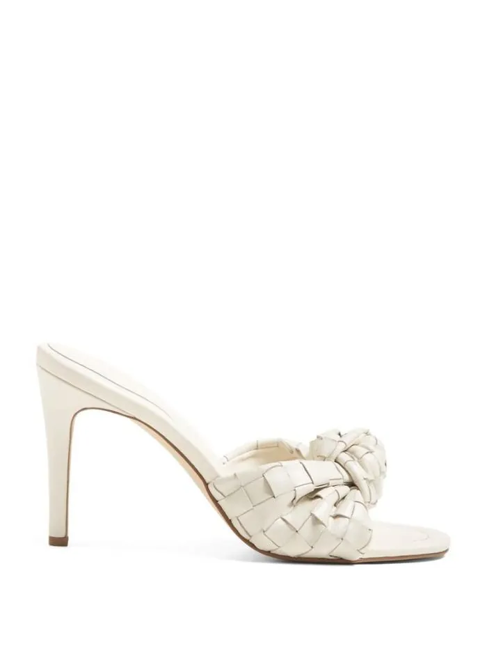 Marciano Janna Woven Mule Ivory Women Shoes Marciano Janna Woven Mule Ivory Women Shoes