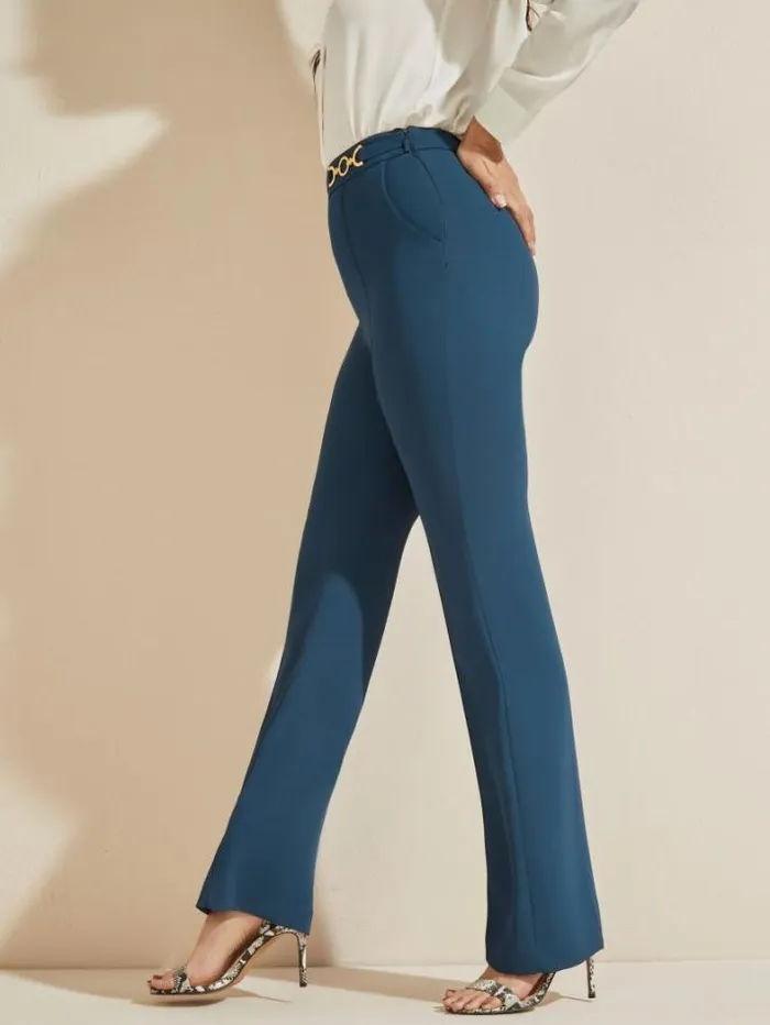 Marciano Maryam Pant Secret Blue Women Bottoms Marciano Maryam Pant Secret Blue Women Bottoms