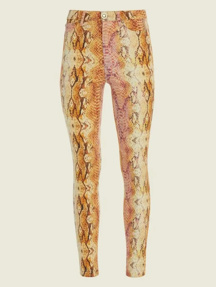 Marciano Snakeskin Stiletto No 97 Skinny Jean Sonora Skin Women Bottoms Marciano Snakeskin Stiletto No 97 Skinny Jean Sonora Skin Women Bottoms