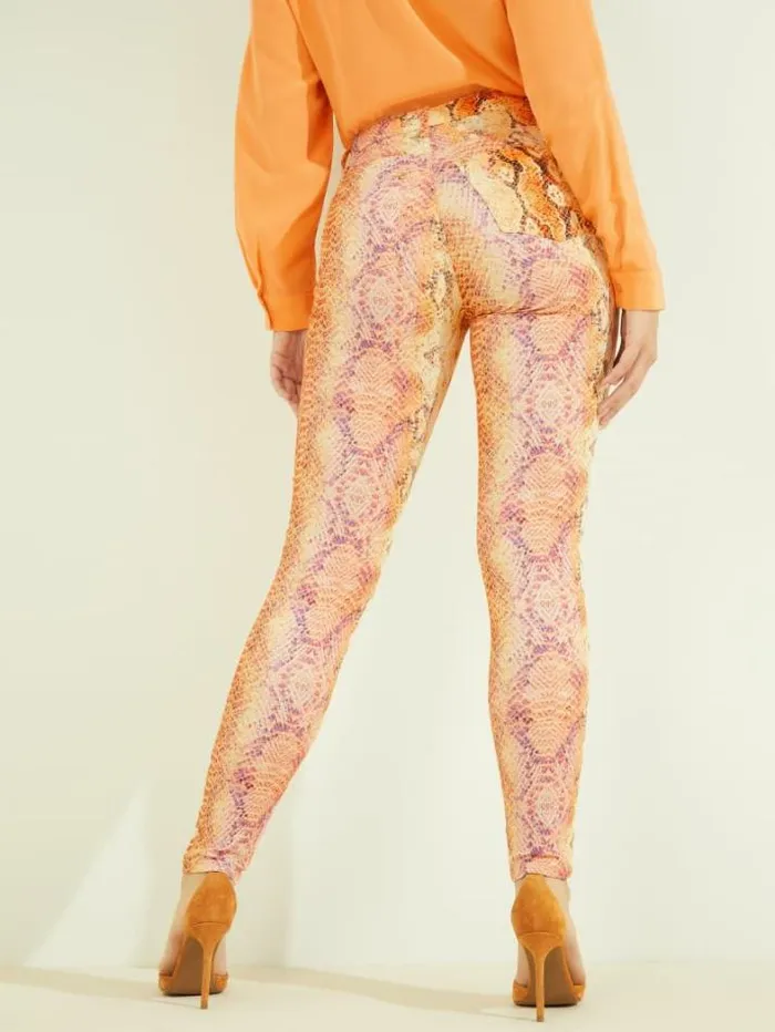 Marciano Snakeskin Stiletto No 97 Skinny Jean Sonora Skin Women Bottoms Marciano Snakeskin Stiletto No 97 Skinny Jean Sonora Skin Women Bottoms