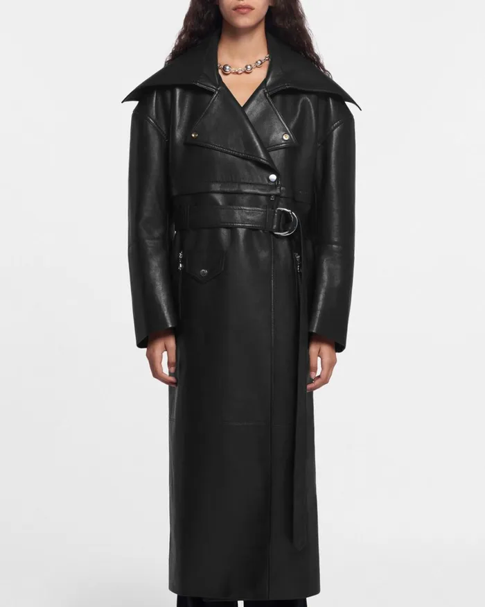 Mariella Black Women Nanushka Outerwear Mariella Black Women Nanushka Outerwear