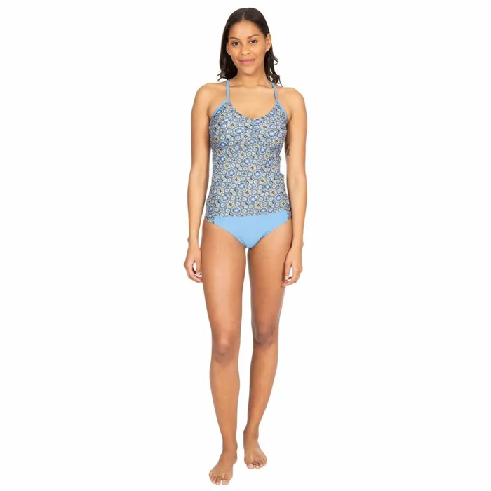 Martha Tankini Top Mosaic Print Women Trespass Swimwear