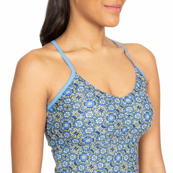 Martha Tankini Top Mosaic Print Women Trespass Swimwear