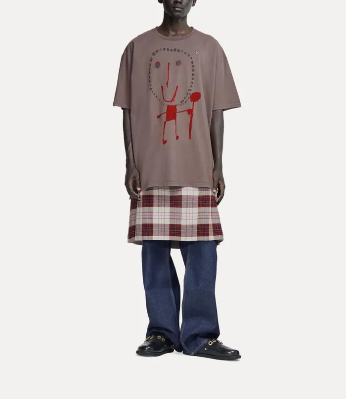 Men Beth Print Oversized Tshirt Brown Vivienne Westwood TShirts And Polos Men Beth Print Oversized Tshirt Brown Vivienne Westwood TShirts And Polos
