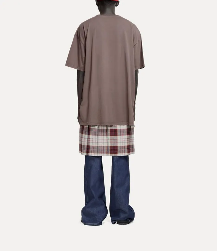 Men Beth Print Oversized Tshirt Brown Vivienne Westwood TShirts And Polos Men Beth Print Oversized Tshirt Brown Vivienne Westwood TShirts And Polos