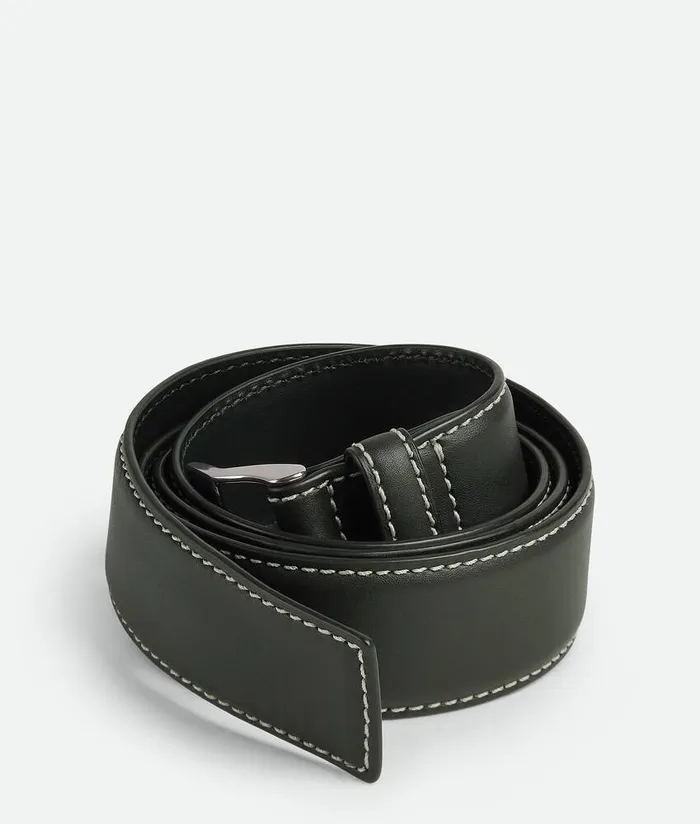 Men Bottega Veneta Belts Watch Belt Dark Greennatural