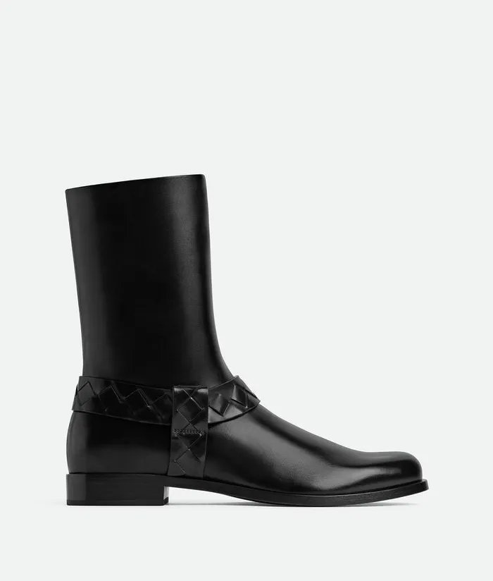 Men Bottega Veneta Boots Achille Boot Black