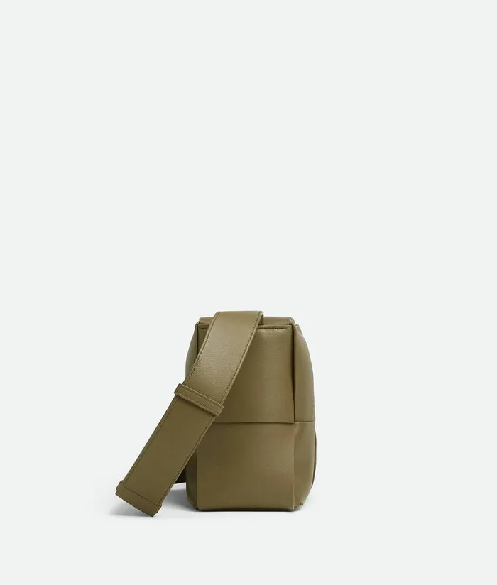 Men Bottega Veneta Crossbody Arco Camera Bag Algae