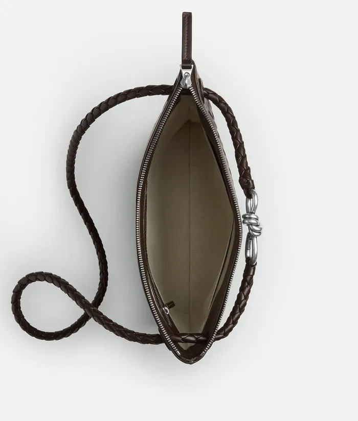 Men Bottega Veneta Crossbody Flat Andiamo Messenger Fondant
