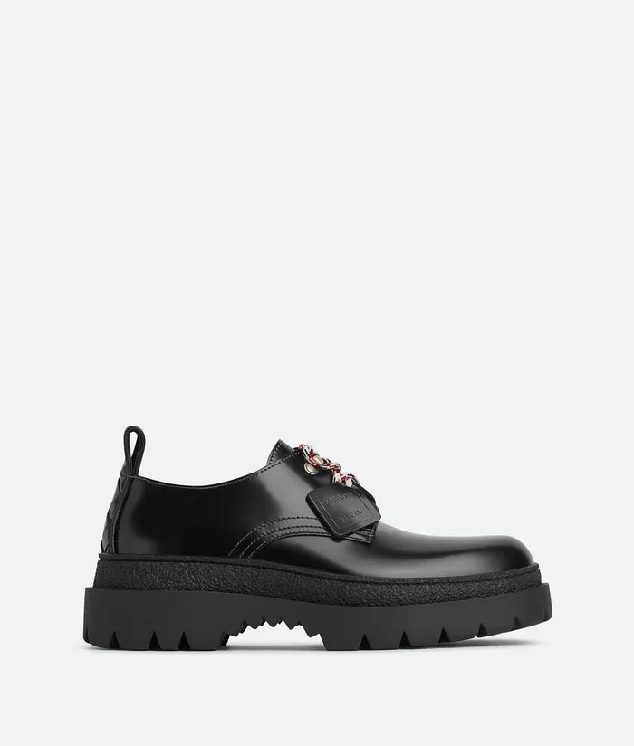 Men Bottega Veneta LaceUps Highway LaceUp Shoe Black