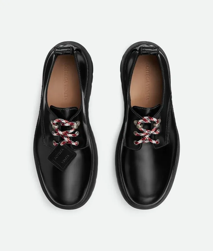Men Bottega Veneta LaceUps Highway LaceUp Shoe Black