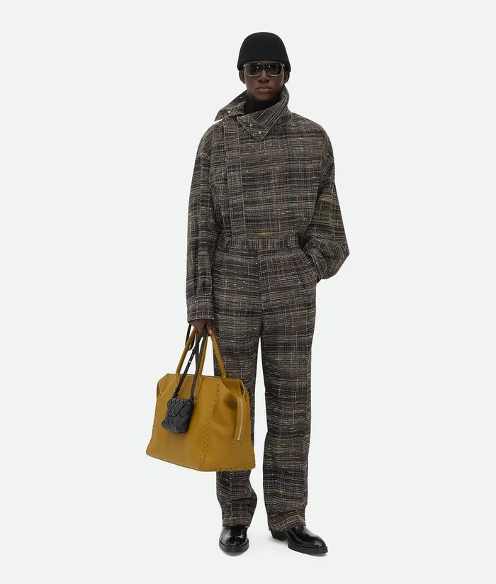 Men Bottega Veneta Trousers And Shorts Knotted Viscose Trousers Fondantmulticolour Men Bottega Veneta Trousers And Shorts Knotted Viscose Trousers Fondantmulticolour