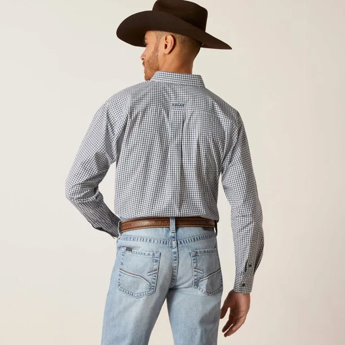 Men Button Down Shirts Ariat Pro Series Garmin Classic Fit Shirt White Men Button Down Shirts Ariat Pro Series Garmin Classic Fit Shirt White