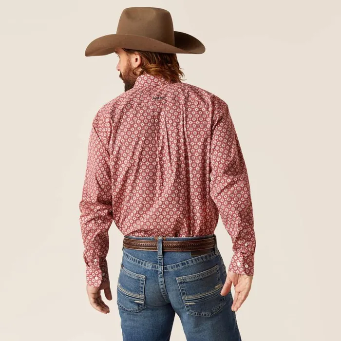 Men Button Down Shirts Ariat Wrinkle Free Gideon Classic Fit Shirt Gardenia Men Button Down Shirts Ariat Wrinkle Free Gideon Classic Fit Shirt Gardenia