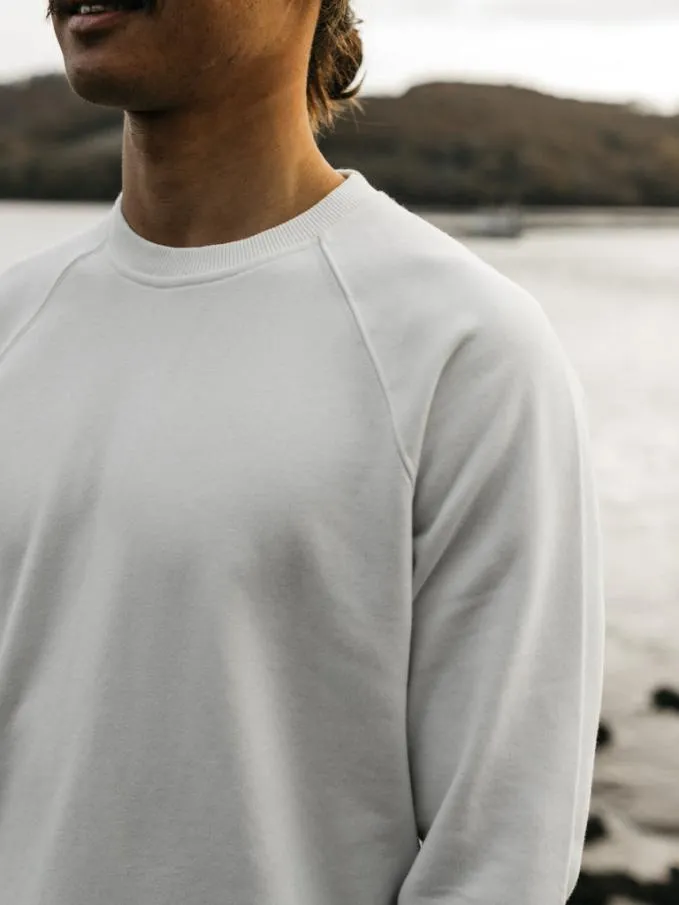 Men Coho Sweatshirt Ecru Finisterre Sweatshirts and Hoodies