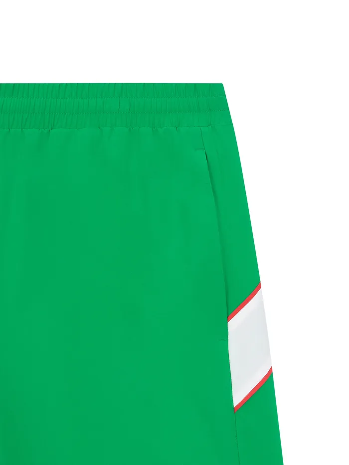 Men Court Styles Sergio Tacchini Flag Woven Shorts Green