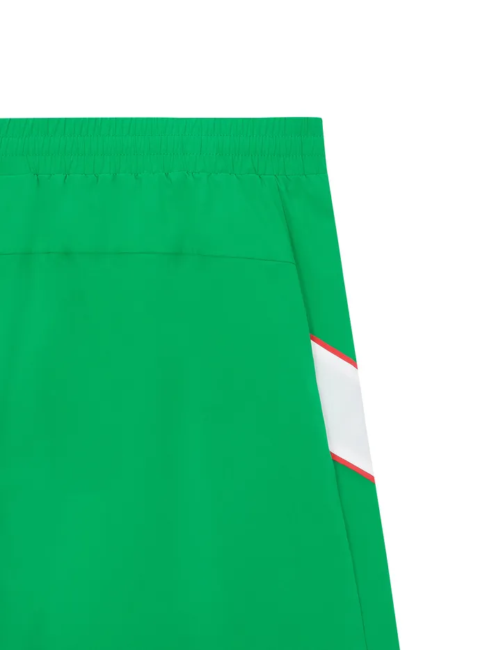 Men Court Styles Sergio Tacchini Flag Woven Shorts Green