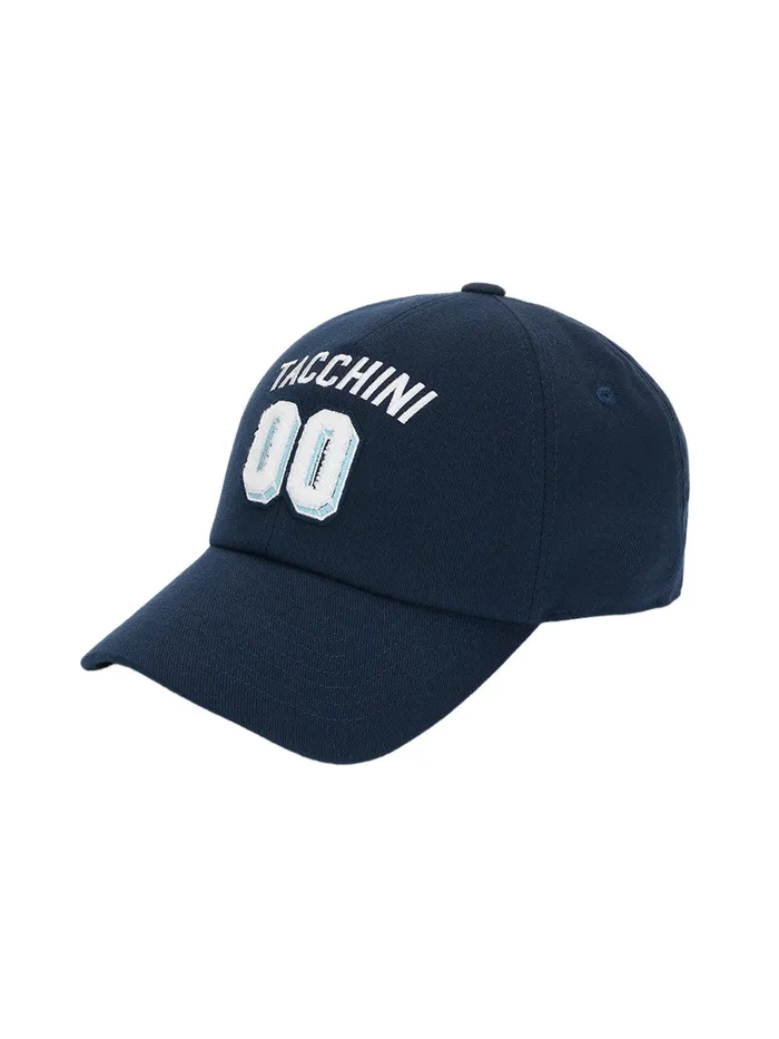 Men Court Styles Sergio Tacchini Fleece Embroidered Ball CapNavy