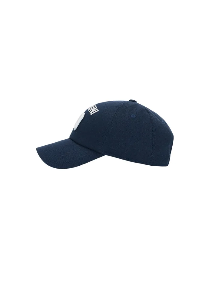 Men Court Styles Sergio Tacchini Fleece Embroidered Ball CapNavy