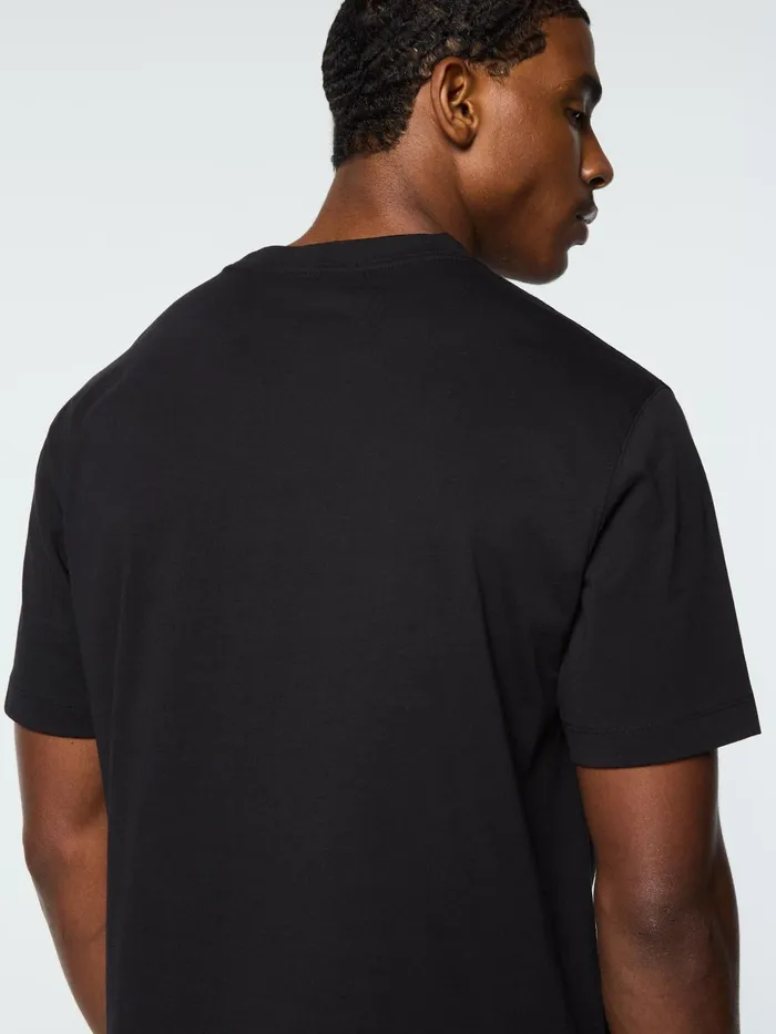 Men Court Styles Sergio Tacchini Lecce TShirt Black Beauty