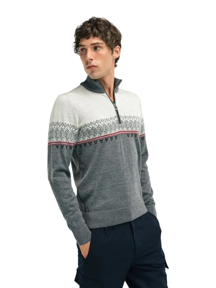 Men Dale Of Norway Halfzip Hovden Sweater 8211 Merino Wool