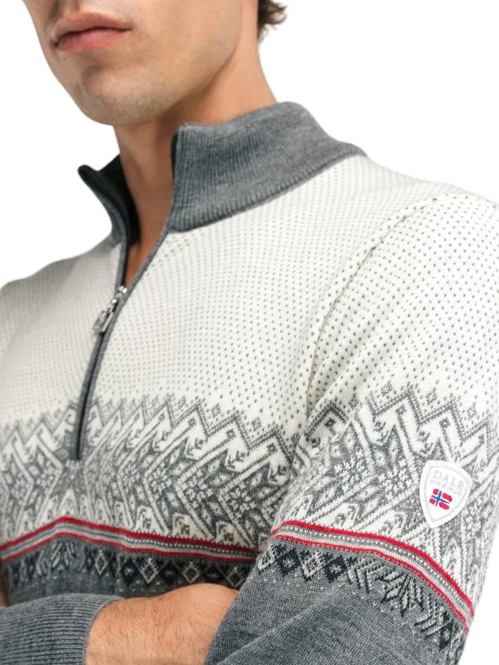 Men Dale Of Norway Halfzip Hovden Sweater 8211 Merino Wool