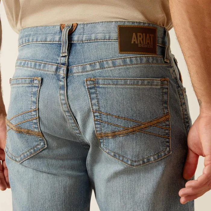 Men Denim Ariat M1 Vintage Picher Straight Lindo Men Denim Ariat M1 Vintage Picher Straight Lindo