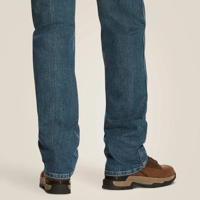 Men Denim Ariat Rebar M4 Relaxed DuraStretch Basic Boot Cut Jean Carbine Men Denim Ariat Rebar M4 Relaxed DuraStretch Basic Boot Cut Jean Carbine