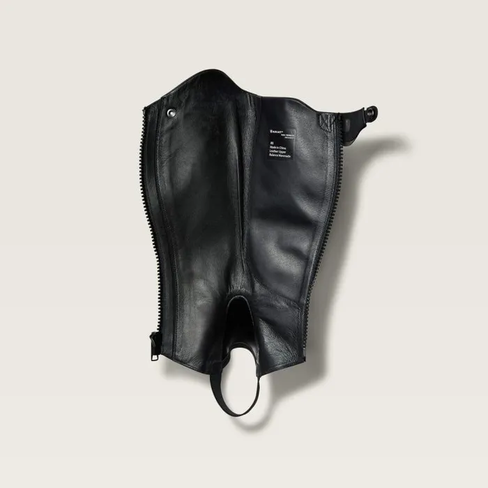 Men English Riding Boots Ariat Palisade Half Chap Black Men English Riding Boots Ariat Palisade Half Chap Black