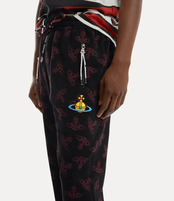 Men Football Trousers Blackred Vivienne Westwood Trousers And Shorts Men Football Trousers Blackred Vivienne Westwood Trousers And Shorts