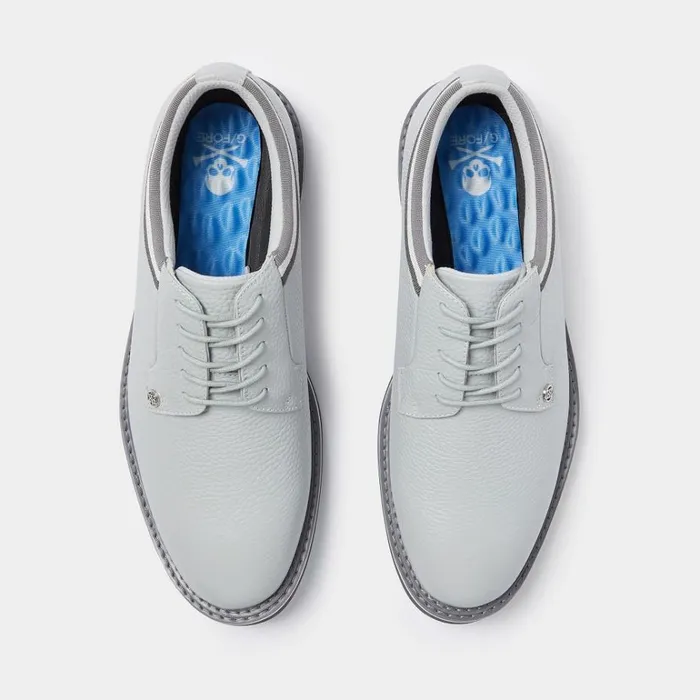 Men GFORE Beige White Grosgrain Gallivanter Golf Shoes