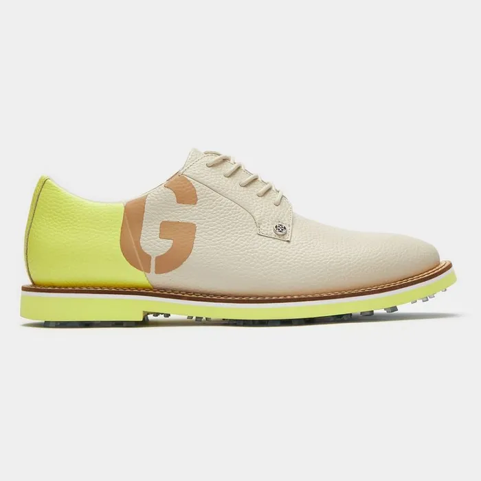 Men GFORE Beige White Limited Edition Pops Two Tone Gallivanter Golf Shoes