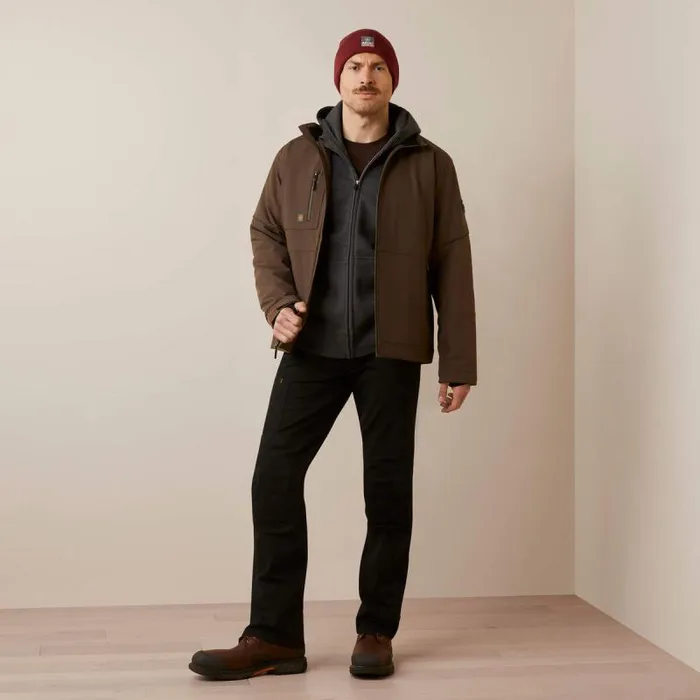 Men Jackets and Vests Ariat Rebar DriTEK DuraStretch Insulated Jacket Wren Men Jackets and Vests Ariat Rebar DriTEK DuraStretch Insulated Jacket Wren