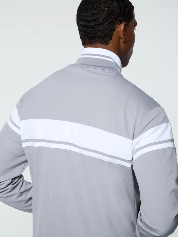 Men Jackets Sergio Tacchini Damarindo Track Jacket Sleet White